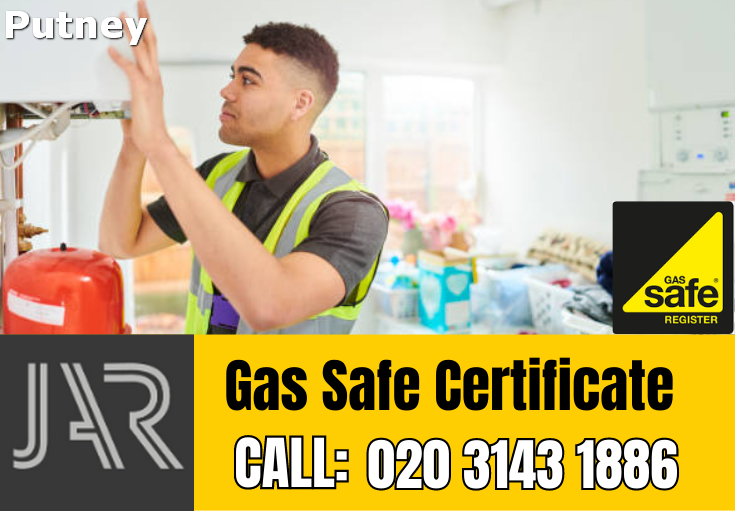 gas safe certificate  Putney
